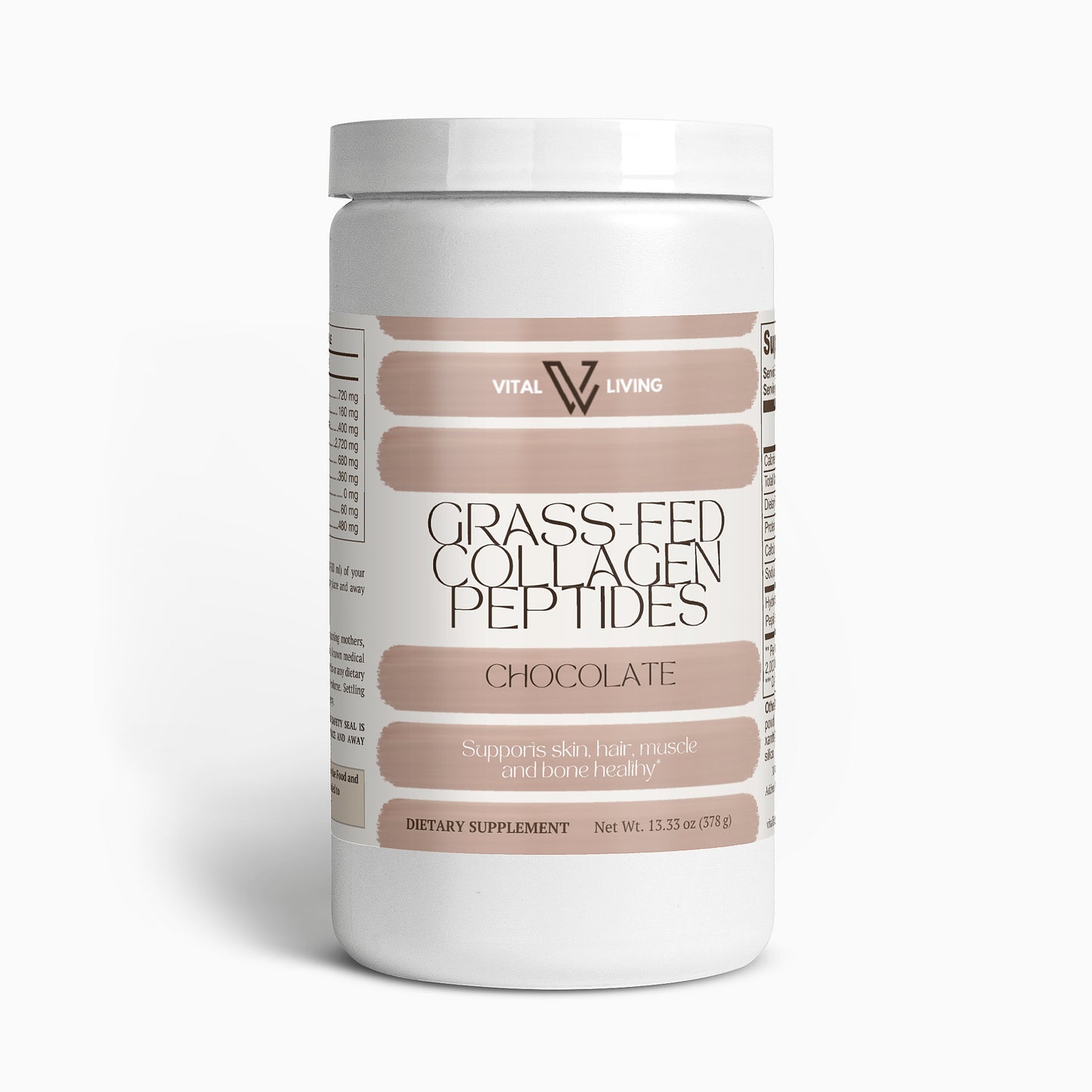 Grass-Fed Collagen Peptides Powder (Chocolate)