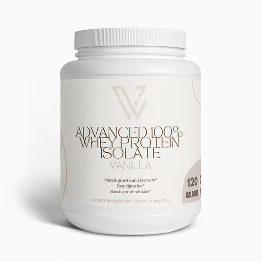 Advanced 100% Whey Protein Isolate (Vanilla)